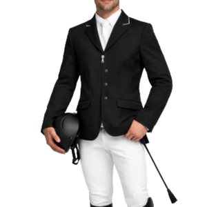 Veste de concours équestre personnalisée OEM - Blazer d'équitation respirant - Manteau de concours professionnel pour le dressage et le saut d'obstacles - Product Image 6
