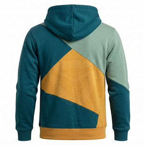 Sweat à capuche moderne pour homme, design élégant, coupe confortable, tissu léger, mélange de coton, idéal pour un usage quotidien et les voyages - Product Image 2