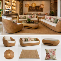 Ensemble de canapé et table basse modernes Vantel Custom Hospitality Furniture pour maison d'hôtes, villa, complexe hôtelier, salon
