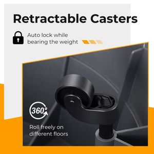 330 Lbs Capacity <b>Step</b> <b>Stool</b> with Non-Slip Rubber Platform for Kitchen Furniture - Product Image 6