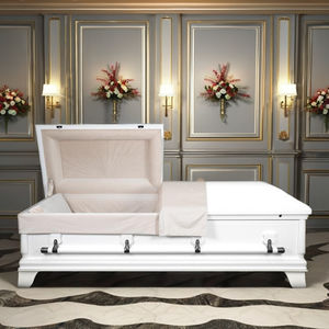 โลงศพทำจากไม้โกศสำหรับงานศพผลิตจากไม้สไตล์อเมริกาเหนือจากโรงงานดาวเสาร์ CKT2008 - Product Image 1