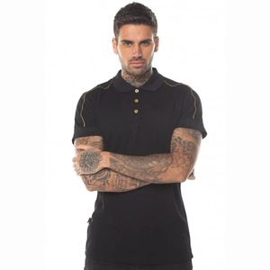 เสื้อโปโลชาย 220 GSM ผ้าฝ้าย 100% ผ้าปิเก้ ระบายอากาศได้ดี สไตล์สมาร์ทแคชชวล ทันสมัย รับผลิตตามแบบ OEM แบรนด์ส่วนตัว - Product Image 1