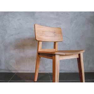 Elegant Solid Teak Wood <b>Dining</b> <b>Chair</b> Minimalist Design for Sophisticated Home Kitchen Living Room Furniture Decor Luxury - Product Image 2