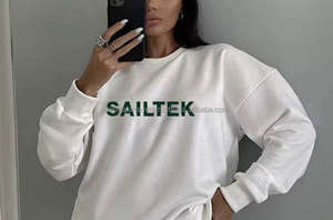 ชุดฤดูร้อนสำหรับผู้หญิง 2024 ชุดกีฬาพิมพ์โลโก้ได้ตามสั่ง ชุดเซ็ตเสื้อและกางเกงขาสั้น 2 ชิ้น ชุดเสื้อสเวตเชิ้ตและกางเกงขาสั้นสำหรับผู้หญิง - Product Image 3