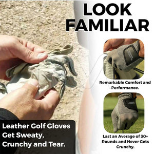 High Quality Adjustable Golf Gloves Made In Pakistan Golf Gloves Factory Manufacture Golf Gloves - Product Image 2