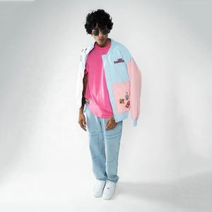 OEM estilo retro Varsity chaquetas comprar a granel uniformes universitarios con iniciales al por mayor logotipo personalizado bordado chaqueta de béisbol para los hombres - Product Image 3