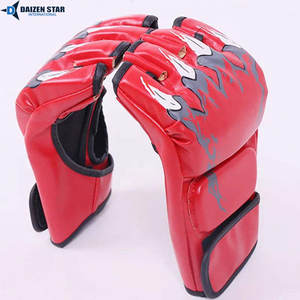 Gants de MMA en cuir DAIZEN STAR INTERNATIONAL avec fermeture auto-agrippante pour adultes, pour la lutte et la boxe - Product Image 3