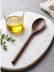 Mango and Acacia Wood Spoon Set Perfect Kitchenware And <b>Dining</b> Walnut Colour Food Safe For Home Use - Product Image 3