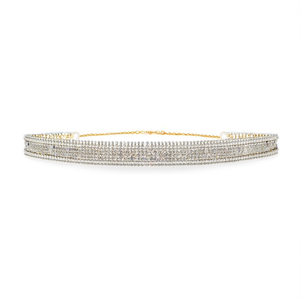 American Diamond Fashion Waist Belt for Body Jewelry - Product Image 2