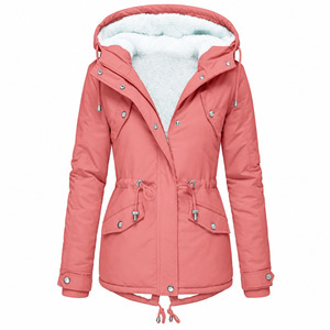 Custom Logo Winter New Puffy Women Oversize Bubble Padded <b>Puffer</b> Down Coat <b>Crop</b> Top <b>Jackets</b> with Zipper Wholesale High Quality - Product Image 6