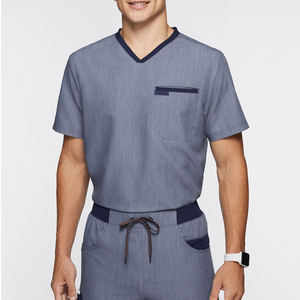 Premium Quality Men Hospital Uniform Nursing Tops and Pants Breathable <b>scrub</b> nurse <b>Set</b> New latest Design Medical <b>Scrub</b> <b>Sets</b> - Product Image 6