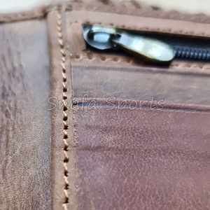 Cartera de Cuero Vacuno Semi Anilina de la Mejor Calidad al por Mayor para Hombre, Proveniente de Pakistán |   Carteras de cuero para hombre de alta calidad al por mayor - Product Image 6