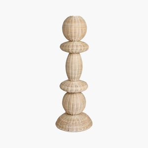 Best design vintage hand woven rattan <b>wicker</b> standing <b>Floor</b> <b>Lamps</b> for luxury living room Decoration - Product Image 6