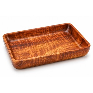 Bandeja para Objetos Pequeños Hecha a Mano con Madera de Koa Hawaiana, Venta al Por Mayor |   Aqdus Saleem - Product Image 1