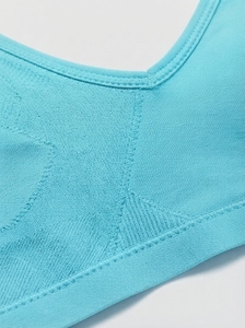 Soutien-gorge de sport léger personnalisé pour femme, en tissu extensible respirant, idéal pour le yoga, la gym, l'entraînement et le fitness - Product Image 4