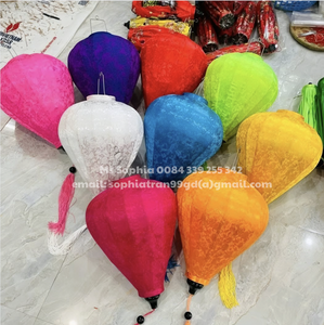 โคมไฟไม้ไผ่สีสันสดใสจากเวียดนาม ทำด้วยมือ เหมาะสำหรับตกแต่งงานปาร์ตี้ ใช้สำหรับจัดแสดงแสงสว่าง - Product Image 3