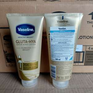 Soin Corporel Éclaircissant Anti-UV Gluta-Hya Serum Burst pour une Peau Saine et Lumineuse, Bleu, 300ml x 12 Tubes - Product Image 2