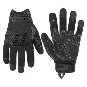 Gants de sport d'extérieur Alpha Racing, à doigts entiers, camouflage, cuir PU, antidérapants, compatibles écran tactile, fermeture auto-agrippante, coupe-vent, unisexe - Product Image 1