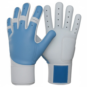 Guantes de Bateo de Cuero WARPRO INDUSTRY, Diseño Acolchado Transpirable, Cierre de Gancho y Bucle, Mano Derecha, Ligeros, Unisex, para Entrenamiento de Adultos - Product Image 6