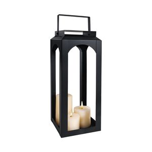 Farol de Metal Rústico para Velas, Jaula de Hierro Decorativa Hecha a Mano, Elegante Pieza de Decoración para Iluminación de Jardín, Bodas y Fiestas - Product Image 3