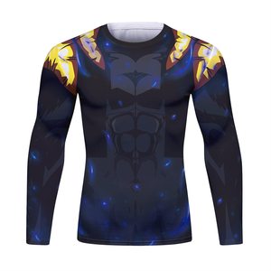 High Quality Rash Guard <b>Athletic</b> Fitness Compression Shirt Custom Logo Professional Sportswear Supplier - Product Image 1