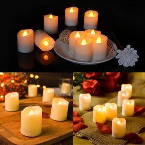 Velas LED sin Llama TOOWIN, Luces de Té para Halloween y Navidad, Velas de Emergencia, Velas Románticas para Pedidas de Mano, Decoraciones Festivas - Product Image 5