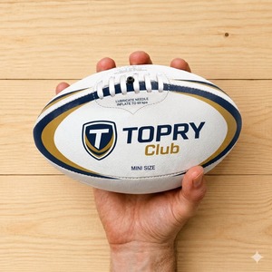 Custom Logo Australian Rules Football AFL Footy <b>Ball</b> Printed Promotional Advertising Wholesale OEM Branded Corporate Gifting - Product Image 6