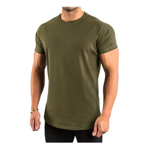 เสื้อยืดออกกำลังกายผู้ชายสำหรับฤดูร้อน แบบรัดรูป แห้งเร็ว ระบายอากาศได้ดี ทรงปกติ แขนสั้น ปรับแต่งได้ สปอร์ต ทีเชิ้ต รุ่นใหม่ - Product Image 2