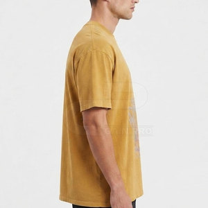 เสื้อยืดพิมพ์ลายสะท้อนแสงขนาดใหญ่สำหรับผู้ชายเสื้อยืดผ้าฝ้ายทรงหลวมสบายสไตล์สตรีทสบาย ๆ เสื้อผ้าแฟชั่นฤดูร้อนที่สวมใส่สบาย - Product Image 6
