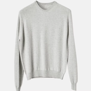 Pull pour homme confortable à manches longues, tricot classique, vêtement essentiel pour l'automne, mélange de coton respirant, usine de vêtements OEM - Product Image 5