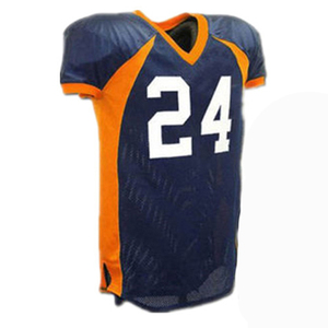 Ensemble de maillot et pantalon de football américain personnalisé par sublimation, noir et vert, numéro 23, pour homme adulte, respirant, en polyester - Product Image 5