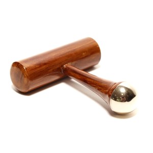 Elegante varita de madera Kansa hecha a mano, rodillo de masaje facial ayurvédico, herramienta de terapia de belleza de bajo costo de AALIYAN IMPEX - Product Image 3