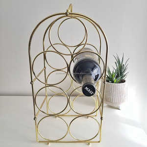 Exhibidor de Vino de Metal Plateado Antiguo de Lujo, Forma Cuadrada, Elegante, Perfecto para Bodas, Eventos Especiales y Recepciones - Product Image 5