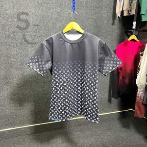 Camiseta sublimada con monograma personalizado de alta calidad, de algodón y poliéster, de secado rápido y tela ecológica, disponible a precio de fábrica. - Product Image 5