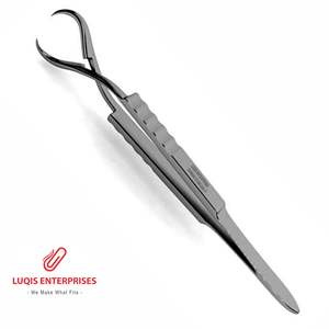 Pince à serviette Jones à action croisée, pince de maintien de serviette chirurgicale en acier inoxydable, instrument médical chirurgical - Product Image 4