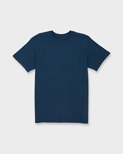 Camiseta de Algodón Lisa para Hombre, Cuello Redondo, Manga Corta, Color Sólido, Informal, Básica, con Logotipo Personalizado, Cómoda para el Verano - Product Image 5