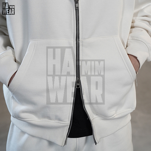 Sweat à capuche oversize en molleton de coton pour hommes et garçons, vente en gros, marque privée OEM, haute qualité - Product Image 4