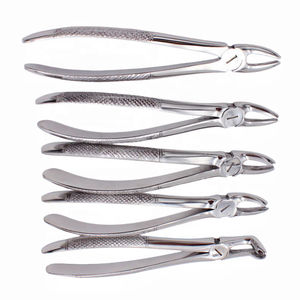 Kit de forceps d'extraction dentaire à source d'alimentation manuelle, instruments chirurgicaux dentaires fabriqués en acier inoxydable de qualité par Grip Surgical - Product Image 2
