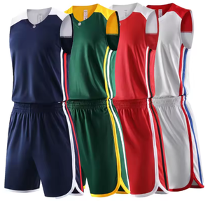 Camisetas de Baloncesto sin Mangas de Alta Calidad para Hombre, Uniformes Deportivos Personalizados para Equipos, Transpirables, 100% Poliéster, de Secado Rápido, para Entrenamiento - Product Image 1