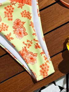 Women Halter Floral Paisley Bikini Set <b>Beach</b> Bathing Suit Wholesale Supplier - Product Image 2