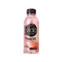VIDA Agua Mineral Gasificada Sin Azúcar, Sin Calorías, Sin Colorantes, Sabor Limón, Lista para Beber, 500ml, Paquete de 24, Certificación ISO/GMP