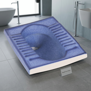 Cobalt Blue Rustic Color <b>Ceramic</b> Sanitary Wares Indian Asian Squatting Toilet Orissa <b>Pan</b> WC Bathroom <b>Pan</b> - Product Image 4