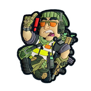 ป้ายโลโก้ยางพีวีซีเนื้อนุ่มแบบพรีเมียม สำหรับเสื้อผ้า กระเป๋า เสื้อแจ็คเก็ต เสื้อผ้าเด็ก ขนาด สี ดีไซน์ตามสั่ง แบบรีดร้อน - Product Image 1