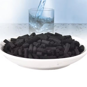 Charbon actif en granulés de qualité industrielle, charbon actif en forme de colonne, charbon de coque de noix de coco pour le traitement de l'eau, produits chimiques pour le papier - Product Image 2