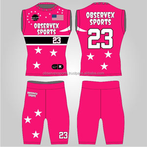 Uniforme de football 7 contre 7 personnalisé, sublimé, pour l'école et le flag football - Product Image 1