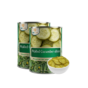 Concombres en conserve tranchés, emballage en vrac, norme internationale, fabriqués au Vietnam, best-seller à prix bas - Product Image 1
