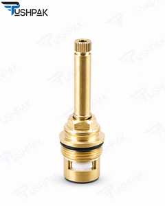 Repuesto de válvula cerámica de latón de alta calidad para grifo victoriano oculto, accesorio de plomería para baño, a prueba de fugas. - Product Image 5