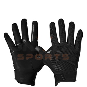 Gants de football américain personnalisés de marque Gants de réception de football résistants à l'usure pour adulte Service OEM avec fonction collante - Product Image 1