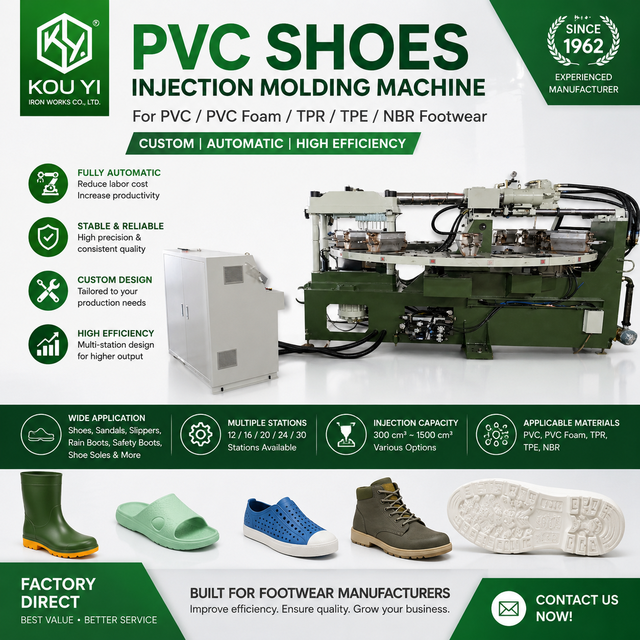 20 Stations Rotary Type Automatic Single Color Plastic Shoes Injection Moulding Machine For Sole, Slippers, Sandal, Shoes Making