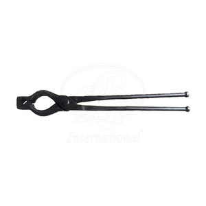 Heavy V-Bit Bolt Tongs Steel 17 Inch Professional Blacksmith Forging and Farrier <b>Tool</b> - Product Image 1